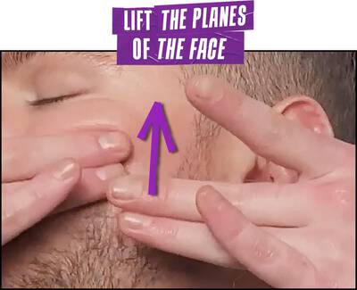 Lift the Planes of the Face Massage Technique