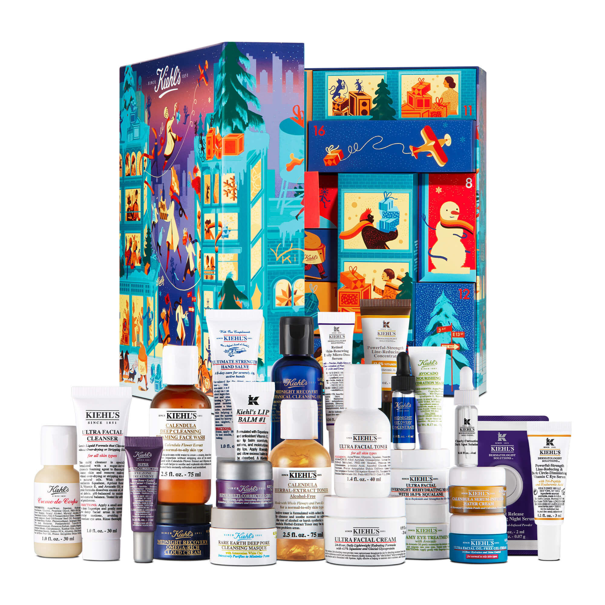 【Kiehl's】2021ホリデー限定★ Holiday Advent Calendar ★ kiehls-holiday-2023-advent-