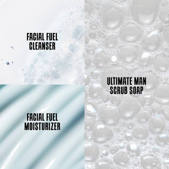 طقم المستحضرات الأساسية الرجالي بداية منعشة