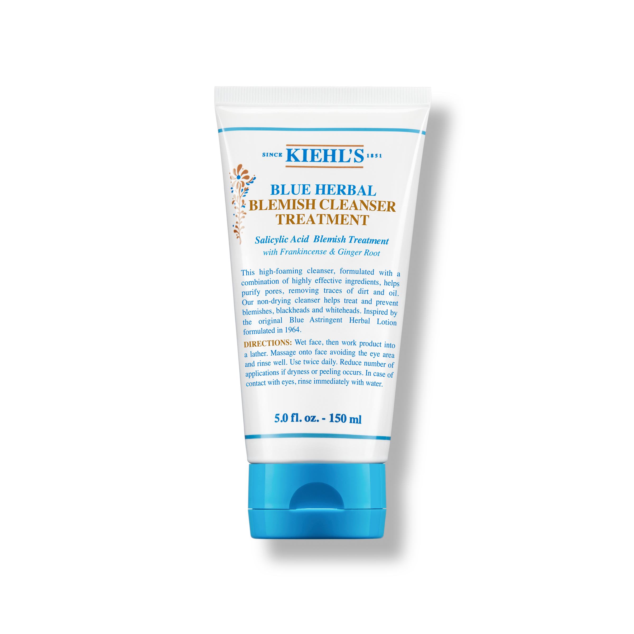 Blue Herbal Blemish Cleanser Treatment Face Care Kiehl s KSA