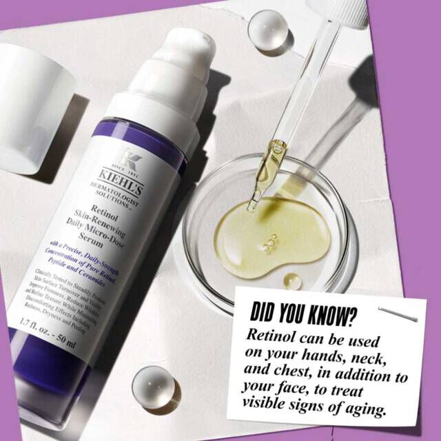 Eye dropper with Retinol dispensing ​