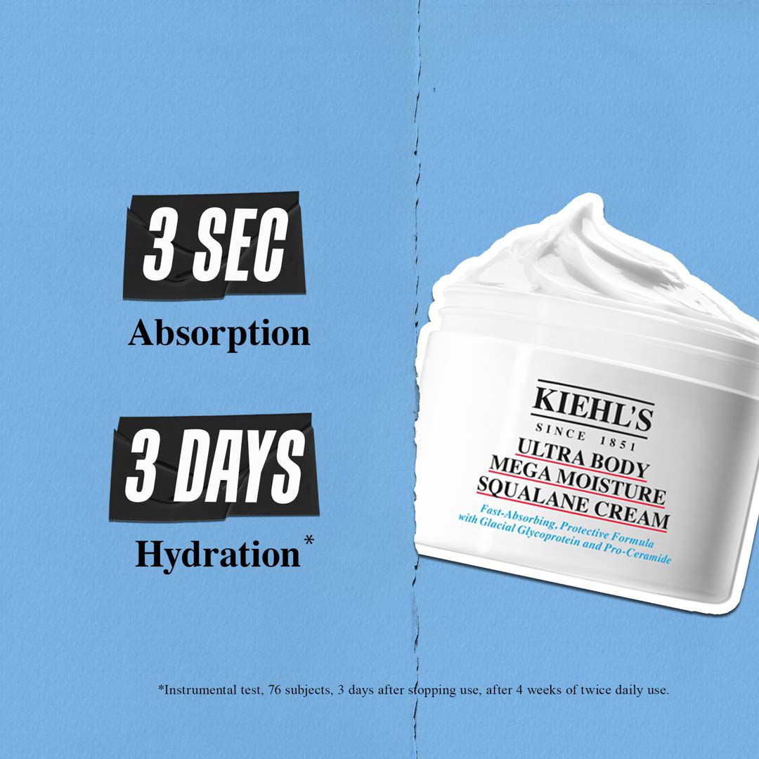 Ultra Body Mega Moisture Squalane Cream